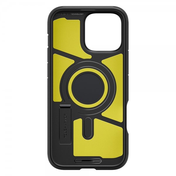 Spigen iPhone 16 Pro Cover Tough Armor MagFit Sort