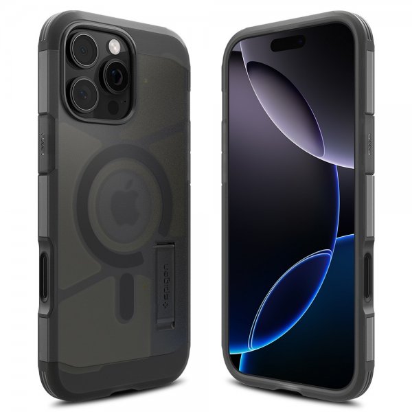 Spigen iPhone 16 Pro Cover Tough Armor T MagFit Frost Black
