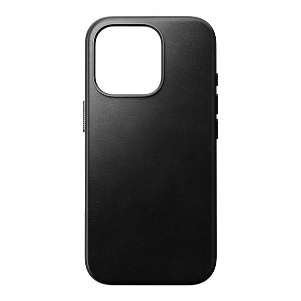 Nomad iPhone 16 Pro Cover Traditional Leather Case Horween Sort