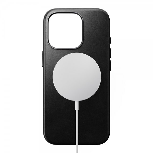 Nomad iPhone 16 Pro Cover Traditional Leather Case Horween Sort