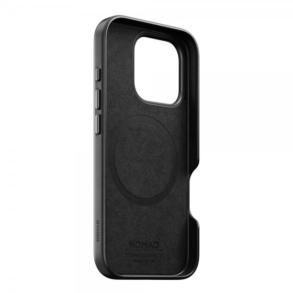 Nomad iPhone 16 Pro Cover Traditional Leather Case Horween Sort