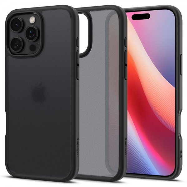 Spigen iPhone 16 Pro Cover Ultra Hybrid Frost Black