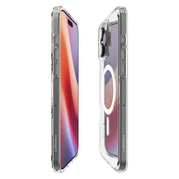 Spigen iPhone 16 Pro Cover Ultra Hybrid MagFit Hvid