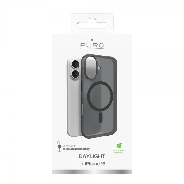 Puro iPhone 16 Cover Daylight MagSafe Sort