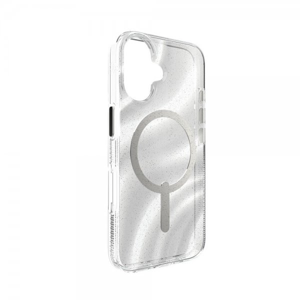 ZAGG iPhone 16 Cover Milan Snap Swirl Glitter