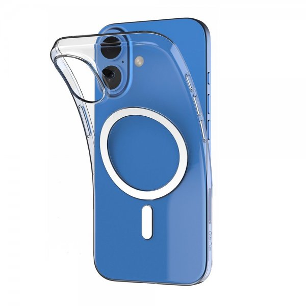 Puro iPhone 16 Cover Nude Mag Transparent