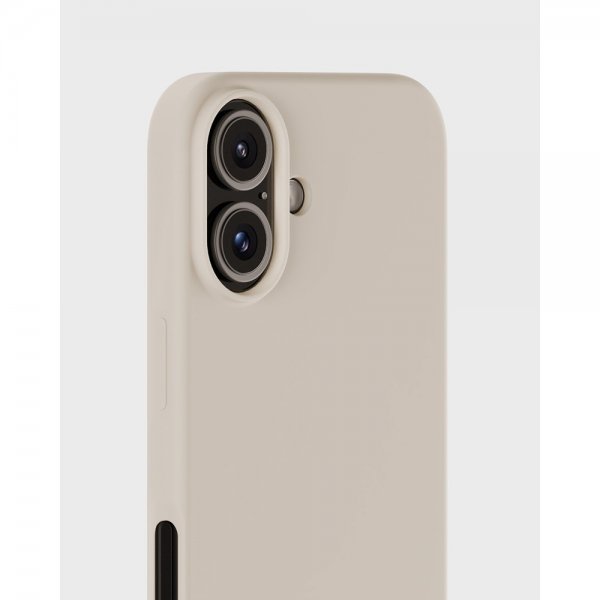 holdit iPhone 16 Cover Silikone Light Beige