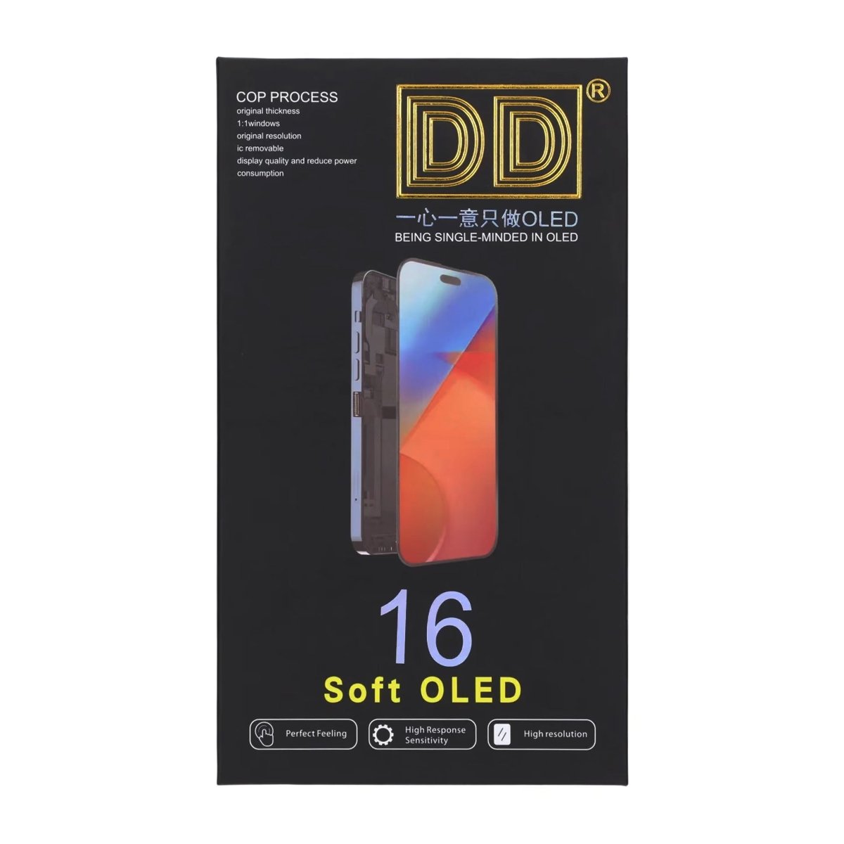 iPhone 16 Soft OLED-skærm Premium – DD