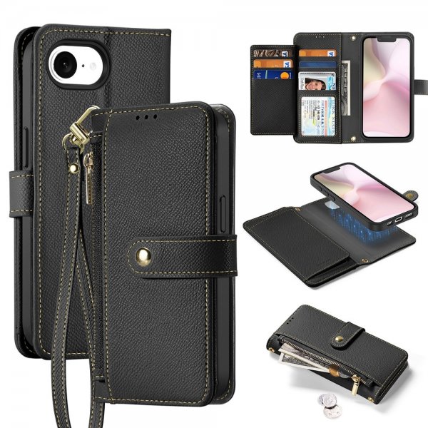 Dux Ducis iPhone 16e/17e Etui 2-i-1 Lawa Series MagSafe Sort