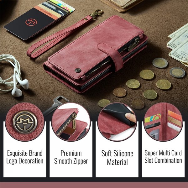 CaseMe iPhone 16/17 Etui C30 Series Rød
