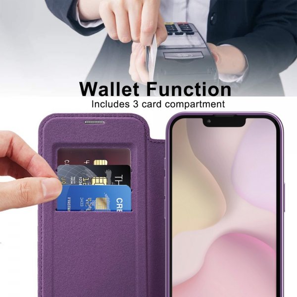 iPhone 16./17. Cover MagSafe Lilla