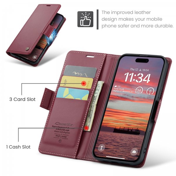 CaseMe iPhone Air Cover 023 Serie Rød