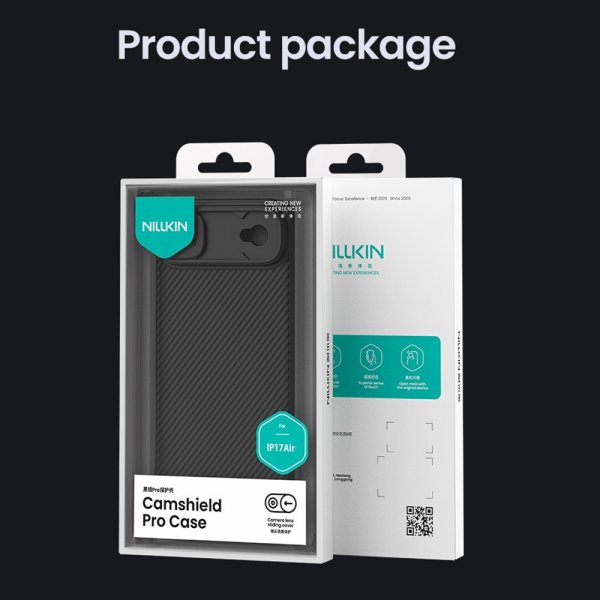 Nillkin iPhone Air Skal CamShield Pro Sort