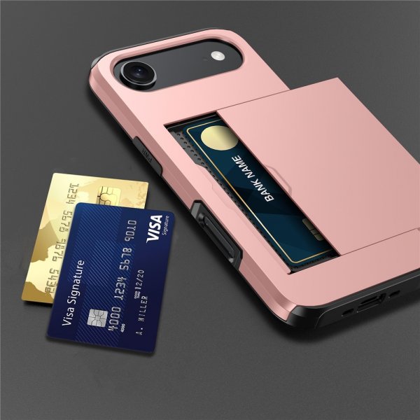 iPhone Air Cover med Kortplads Sort