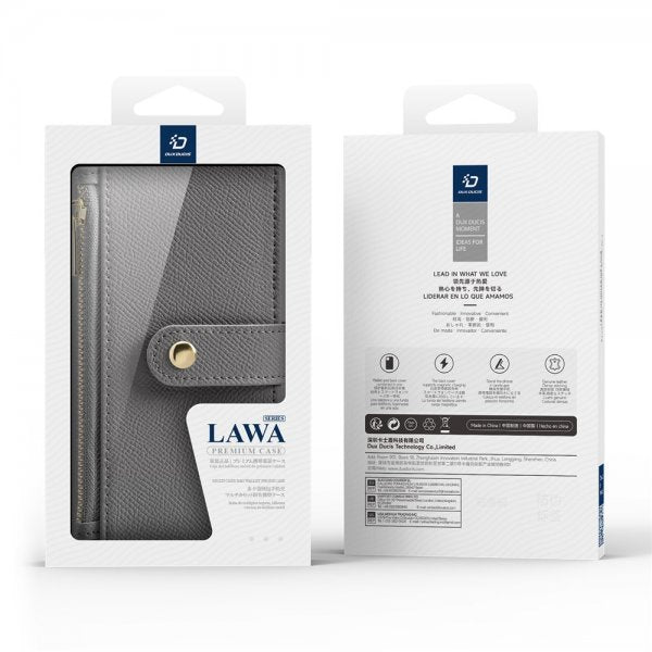 Dux Ducis iPhone 17 Etui 2-i-1 Lawa Series MagSafe Grå