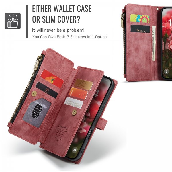 CaseMe iPhone 17 Etui C30 Serie Rød