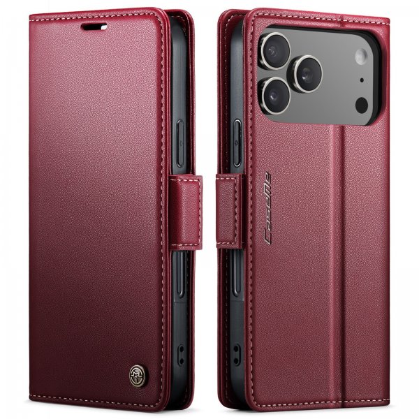 CaseMe iPhone 17 Pro Etui 023-serien Rød