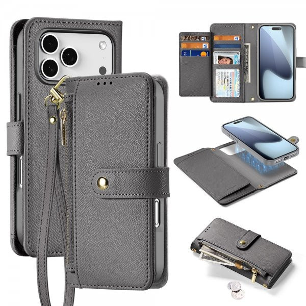 Dux Ducis iPhone 17 Pro Max Cover 2-i-1 Lawa Series MagSafe Grå