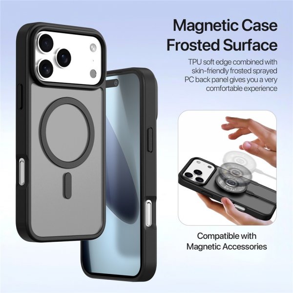 Dux Ducis iPhone 17 Pro Max Cover 2-i-1 Lawa Series MagSafe Sort