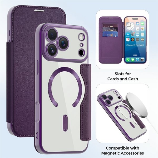 iPhone 17 Pro Max Cover MagSafe Lilla