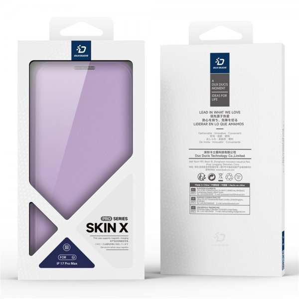 Dux Ducis iPhone 17 Pro Max Cover Skin X Pro Series MagSafe Lilla