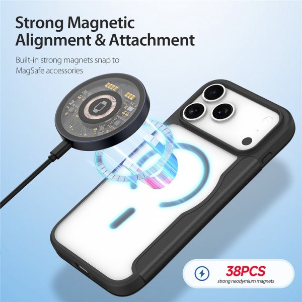 Dux Ducis iPhone 17 Pro Max Cover Skin X Pro Series MagSafe Sort