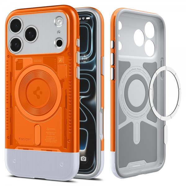 Spigen iPhone 17 Pro Max Cover Classic C1 MagFit Tangerine