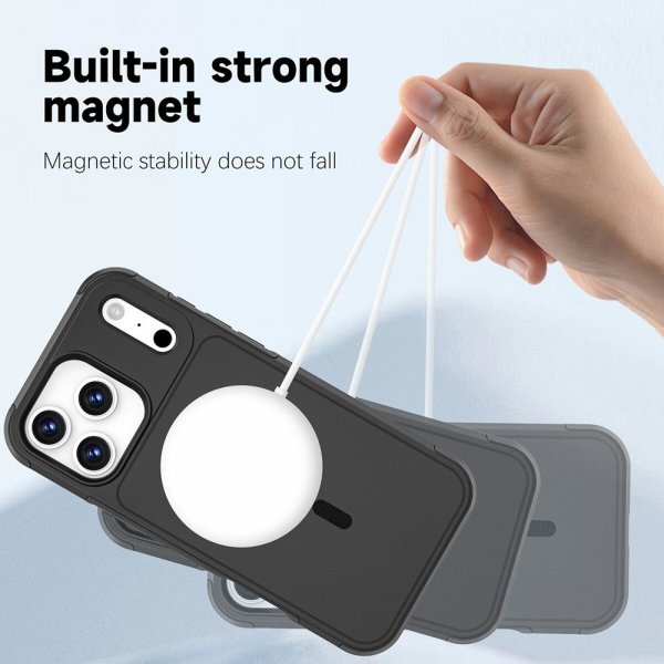 4smarts iPhone 17 Pro Max Cover Defend Etui Ultimag Sort