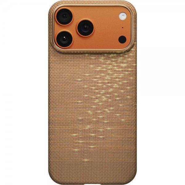 Pitaka iPhone 17 Pro Max Cover Edge Golden Glint