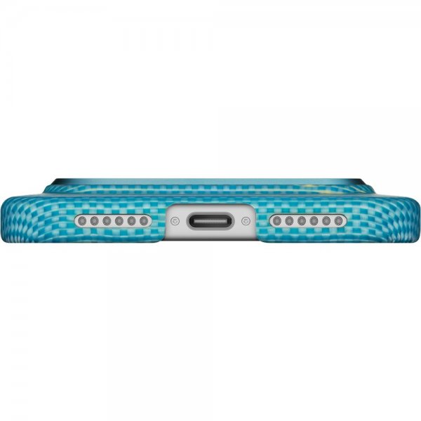 Pitaka iPhone 17 Pro Max Cover Edge Lucid Blue