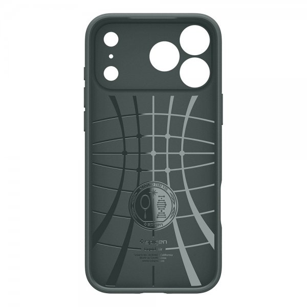 Spigen iPhone 17 Pro Max Cover Liquid Air Abyss Green
