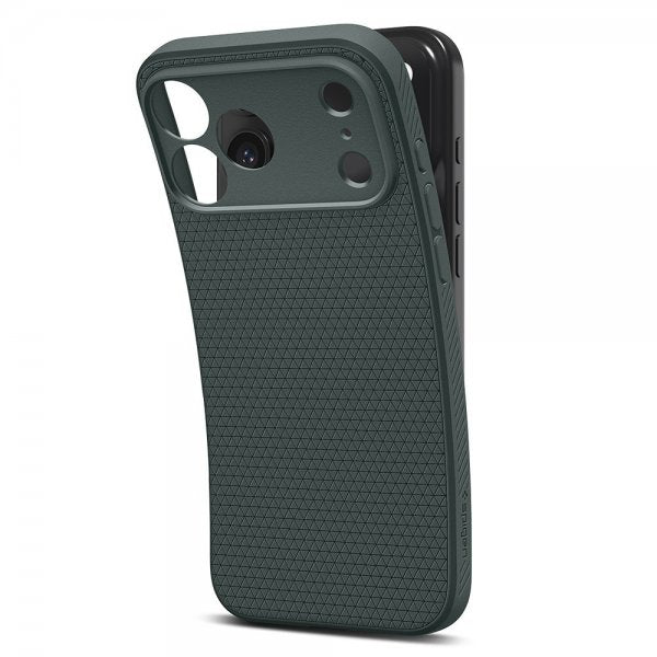 Spigen iPhone 17 Pro Max Cover Liquid Air Abyss Green
