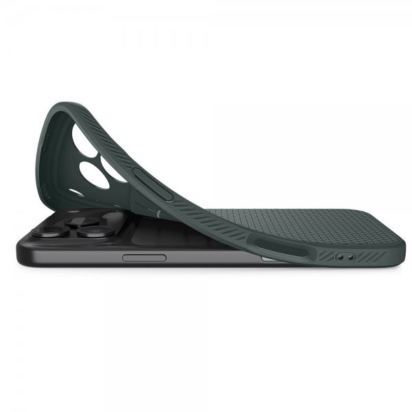 Spigen iPhone 17 Pro Max Cover Liquid Air Abyss Green