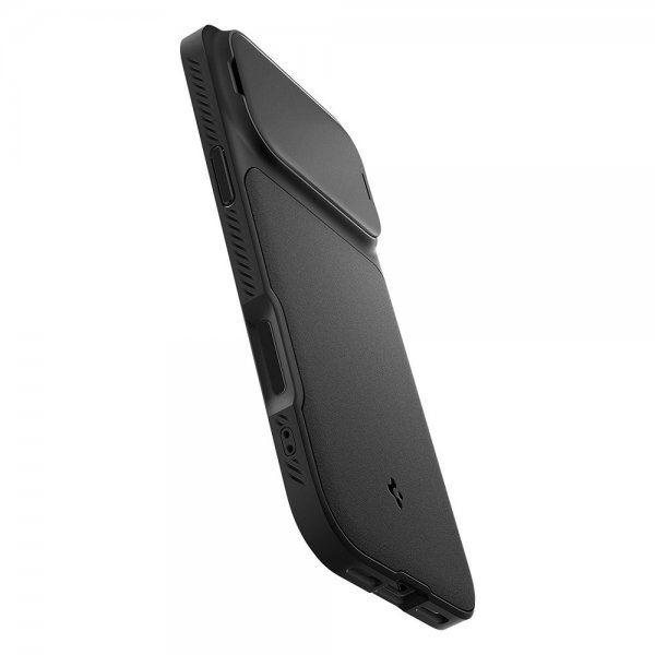 Spigen iPhone 17 Pro Max Cover Optik Armor MagFit Sort