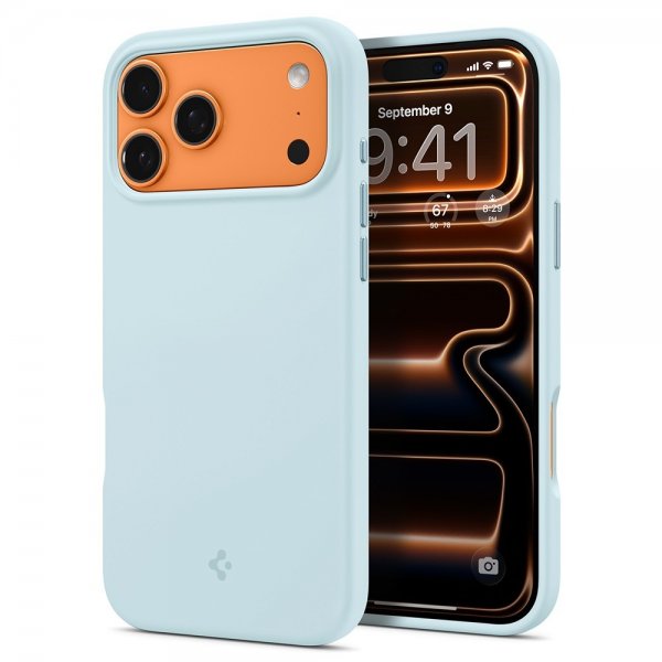 Spigen iPhone 17 Pro Max Cover Silicone Fit MagFit Mute Blue