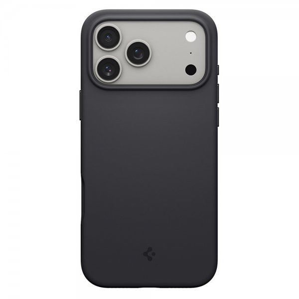 Spigen iPhone 17 Pro Max Cover Silicone Fit MagFit Sort