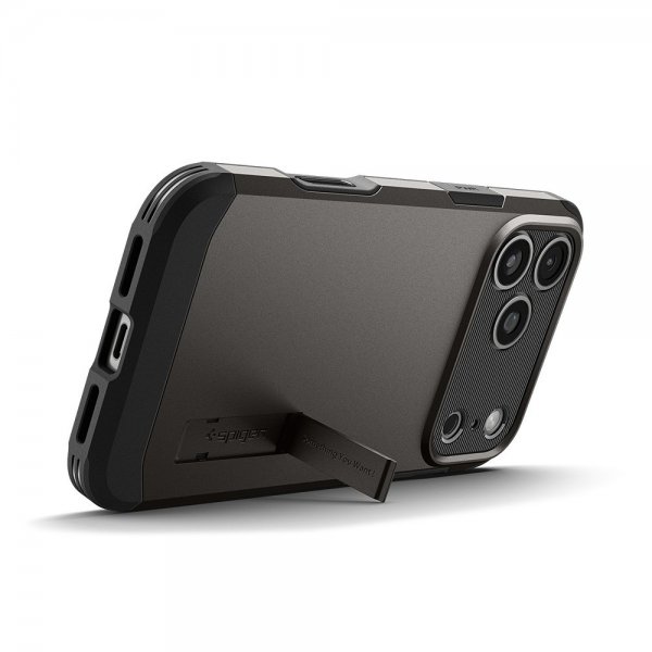 Spigen iPhone 17 Pro Max Cover Tough Armor T MagFit Gunmetal