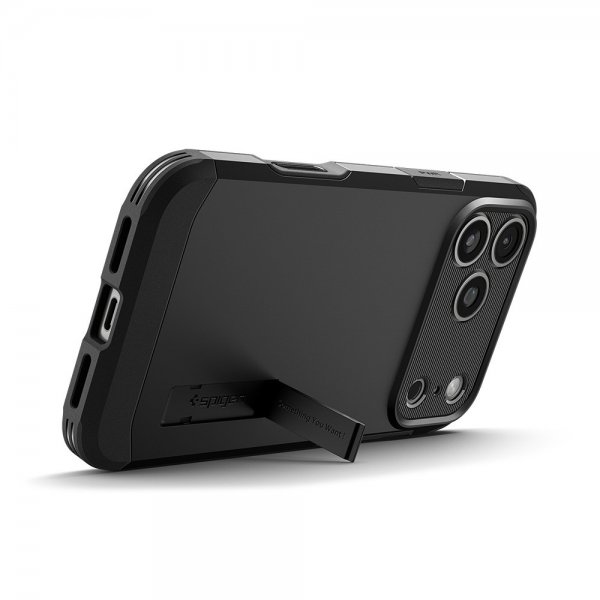 Spigen iPhone 17 Pro Max Cover Tough Armor T MagFit Sort