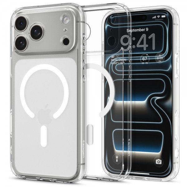 Spigen iPhone 17 Pro Max Cover Ultra Hybrid MagFit Frost White