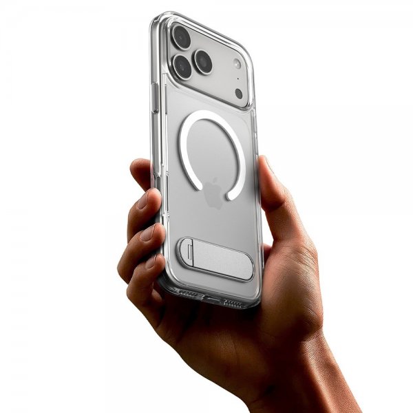 Spigen iPhone 17 Pro Max Cover Ultra Hybrid S MagFit Klar Hvid