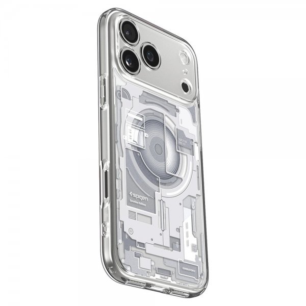 Spigen iPhone 17 Pro Max Cover Ultra Hybrid Zero One MagFit Hvid