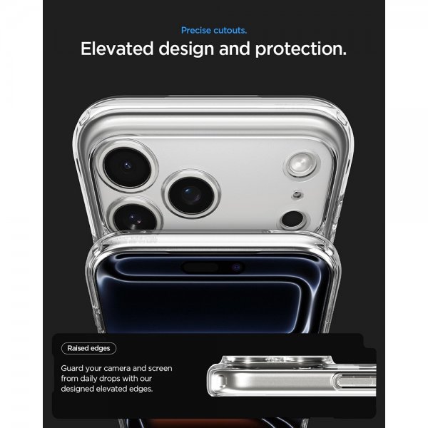 Spigen iPhone 17 Pro Max Cover Ultra Hybrid Zero One MagFit Hvid