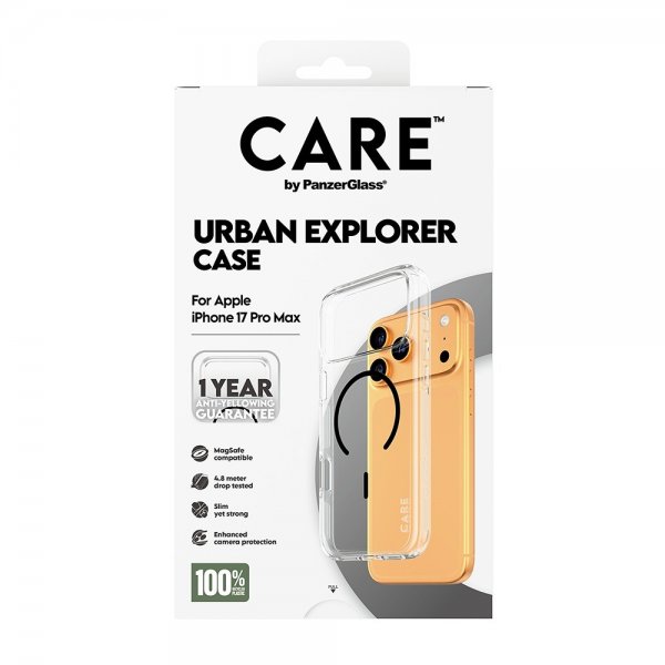 CARE by PanzerGlass iPhone 17 Pro Max Cover Urban Explorer MagSafe Sort