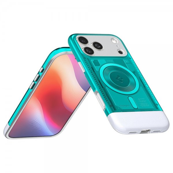 Spigen iPhone 17 Pro Cover Classic C1 MagFit Bondi Blue