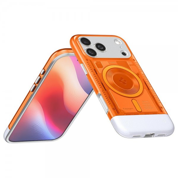 Spigen iPhone 17 Pro Cover Classic C1 MagFit Tangerine