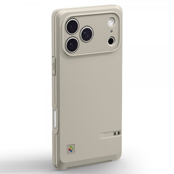 Spigen iPhone 17 Pro Cover Classic LS MagFit Stone