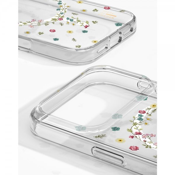 Ideal of Sweden iPhone 17 Pro Cover Clear Case MagSafe Petite Floral