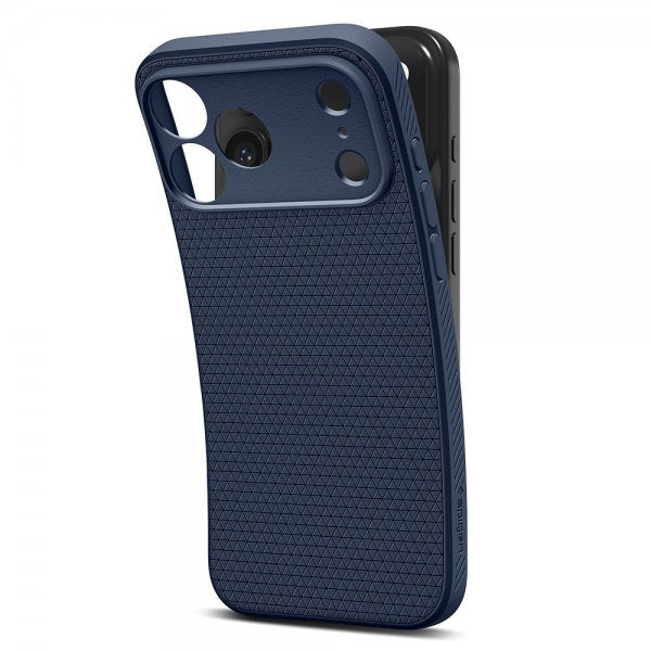 Spigen iPhone 17 Pro Cover Liquid Air Navy Blue