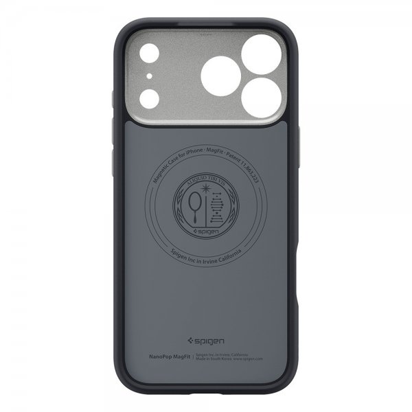 Spigen iPhone 17 Pro Cover Nano Pop MagFit Black Sesame