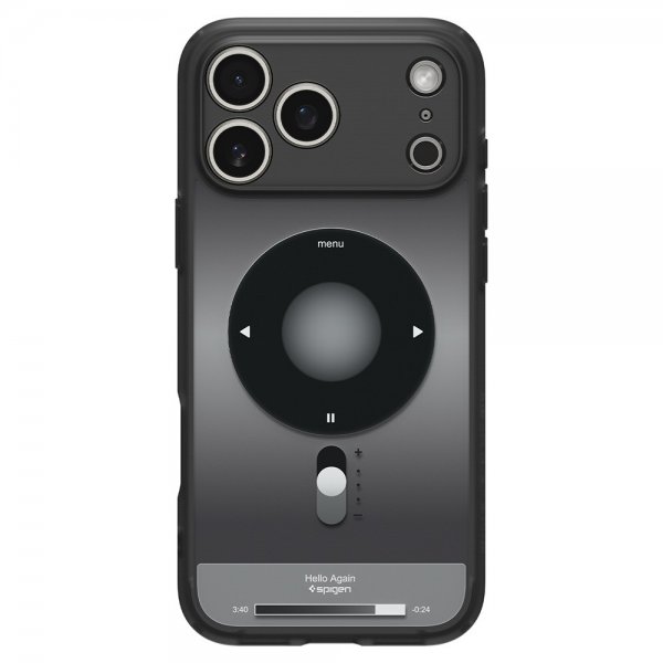 Spigen iPhone 17 Pro Cover Ultra Hybrid Classic MagFit Sort